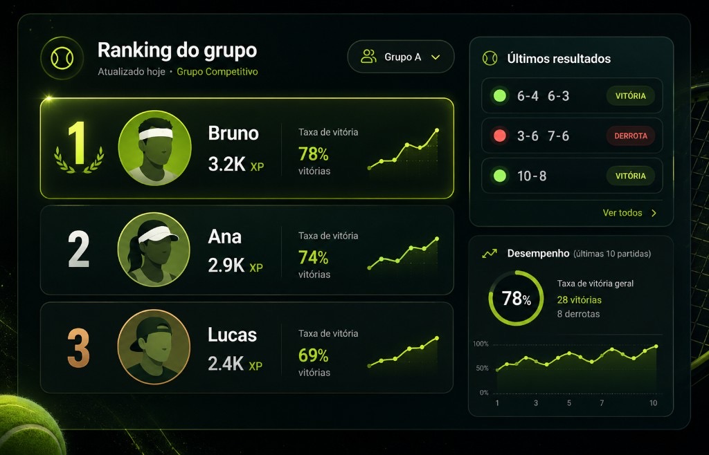 Ranking do grupo